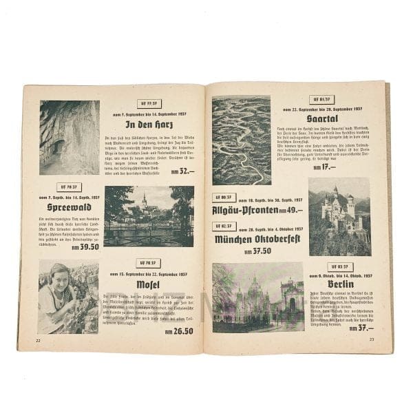 Kraft durch Freude (KdF) - Heft 9 - September 1937 - Gau Hessen-Nassau