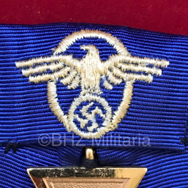 Einzelspange Polizei Dienstauszeichnung 25 jaar