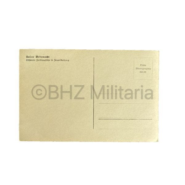 Unsere Wehrmacht - Schwere Feldhauwitze in Feuerstellung