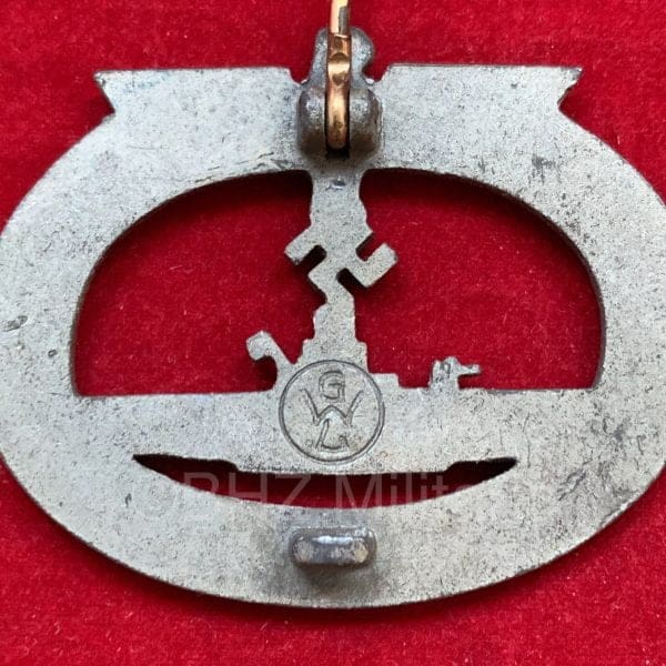 U-Boot Kriegsabzeichen GWL - Zink