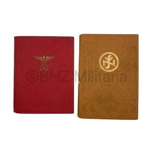 NSDAP & NSV Membership Booklets