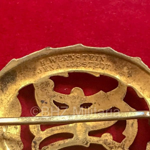 Deutsches Reichssport Abzeichen in Goud