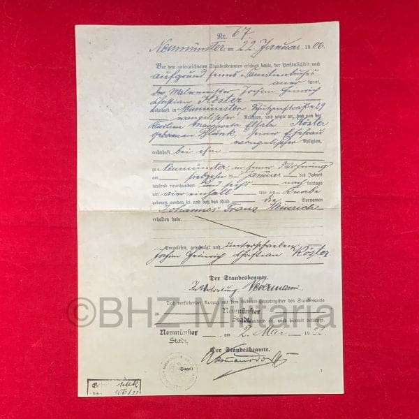 Kriegsverdienstkreuz 2. klasse mit Schwertern"74"