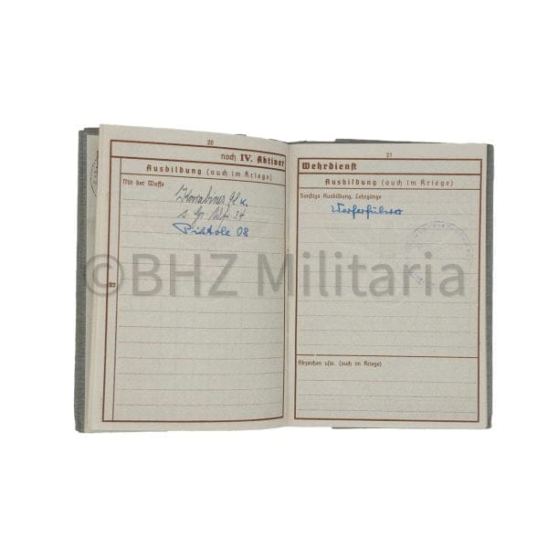 Papiergroep Duitse Wehrmacht Soldaat in Nederland