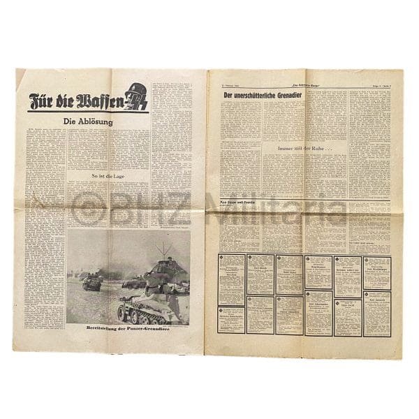 Das Schwarze Korps 8.Folge 9.Jahrgang 25.Februar 1943