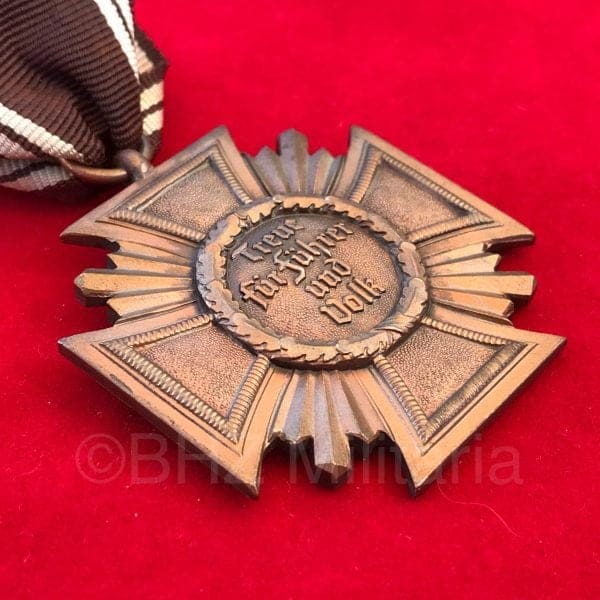NSDAP Dienstauszeichnung 1e Stufe 10 jaar - Buntmetal