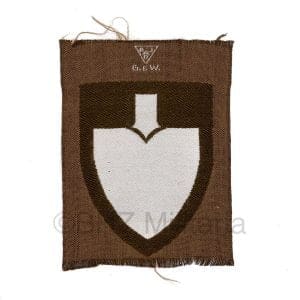 Reichsarbeitsdienst (RAD) mouwembleem veldeenheden