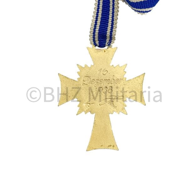 Mutterkreuz Gold Richard Sieper & Söhne Lüdenscheid
