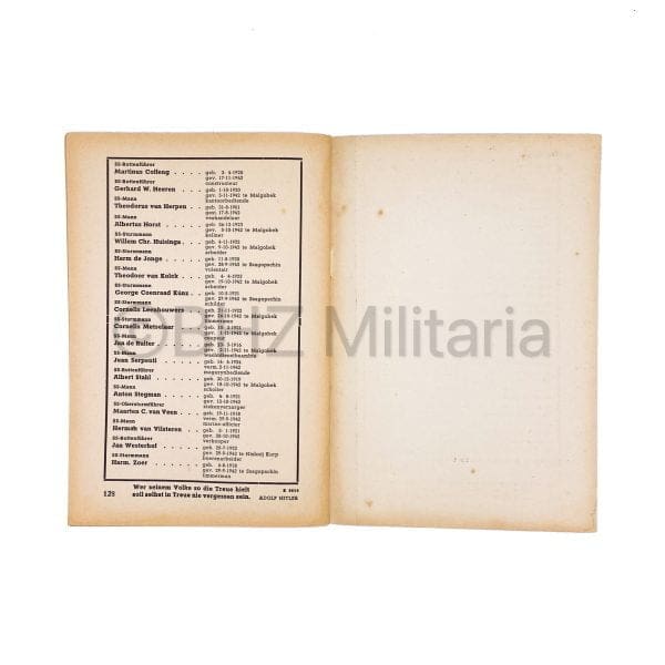 SS Vormingsbladen der Germaansche SS - April 1943 - 3e Jaargang Nr 4