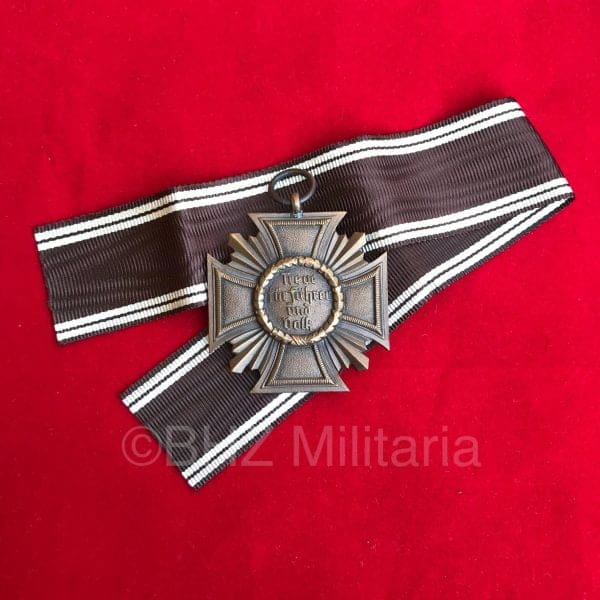 NSDAP Dienstauszeichnung 1. Stufe - 10 Jaar in doos - Buntmetal - Afbeelding 3