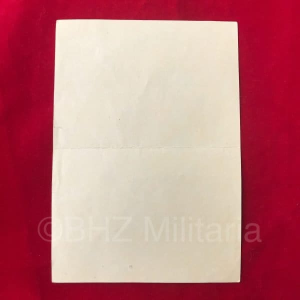 document ijzeren kruis 2 klasse 1939