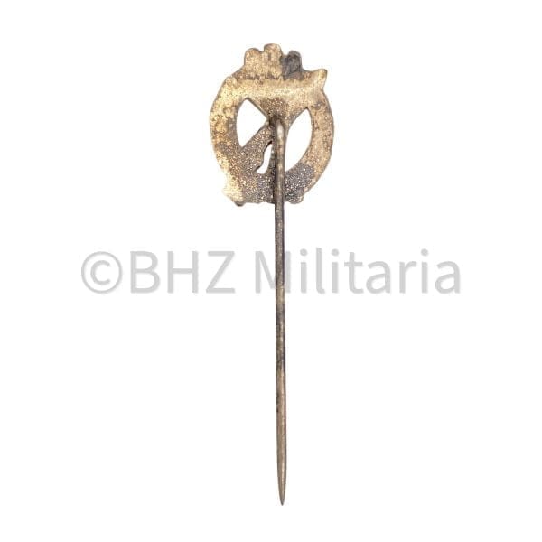 Miniatuur Infanterie Sturmabzeichen Zilver