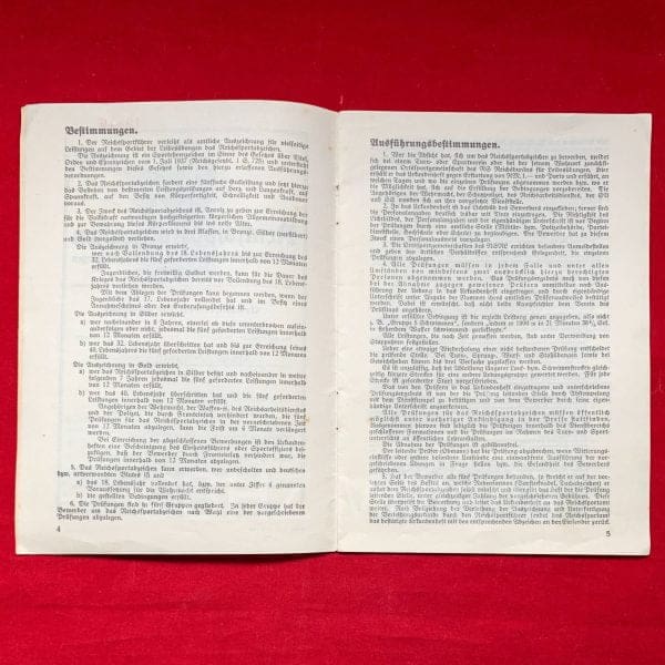 Reichssportabzeichen / Reichsjugendsportabzeichen
