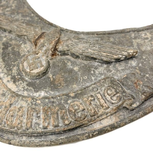 Feldgendarmerie Schild Bodemvondst