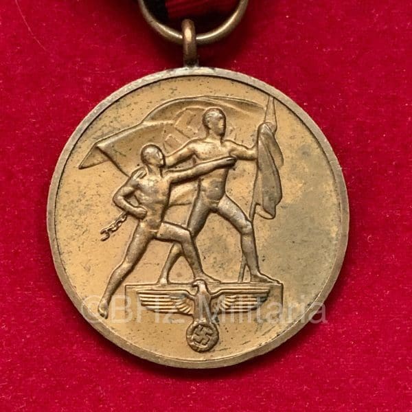 Sudetenlandmedaille - Medaille zur Erinnerung an den 1. Oktober 1938