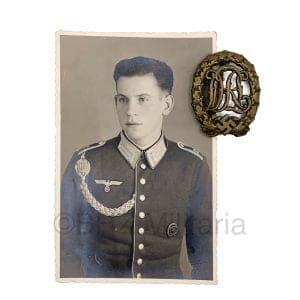 DRL Reichssportabzeichen met drager foto