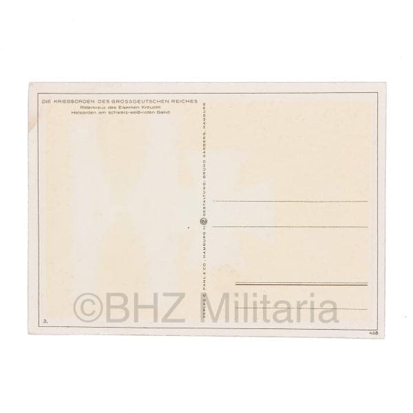 Die Kriegsorden des Grossdeutschen Reiches - 3. Ritterkreuz des Eisernen Kreuzes