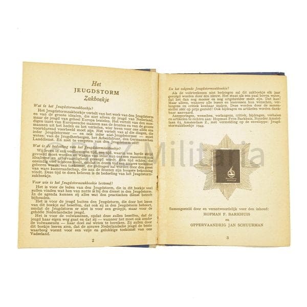 Jeugdstorm Zakboek - 1943