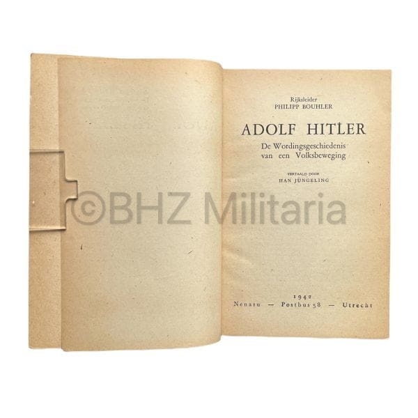 Adolf Hitler - de wordingsgeschiedenis van een volksbeweging