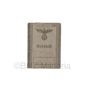Wehrpass - Gefreiter - MG34