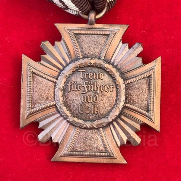 NSDAP Dienstauszeichnung 1e Stufe 10 jaar - Buntmetal