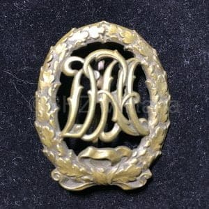 Bronzen DRA sportonderscheiding eerst versie DRGM 33918
