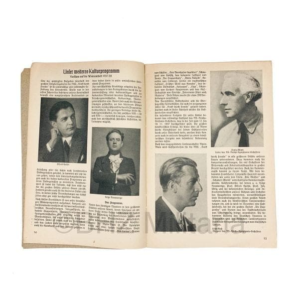 Kraft durch Freude (KdF) – Heft 10 – Oktober 1937 – Gau Hessen-Nassau