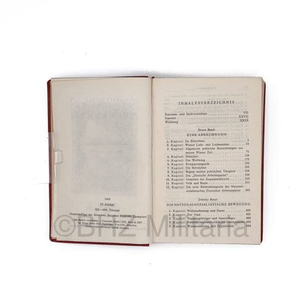 Tornister Uitgave Mein Kampf 1943