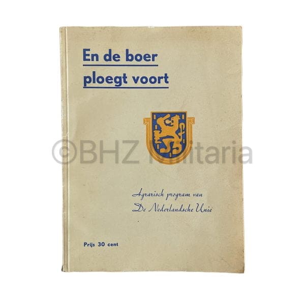 En de boer ploegt voort