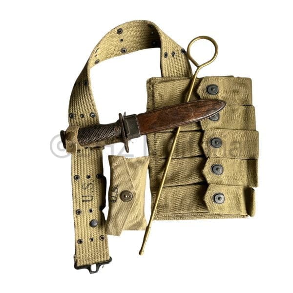 US Army Belt Thompson SMG
