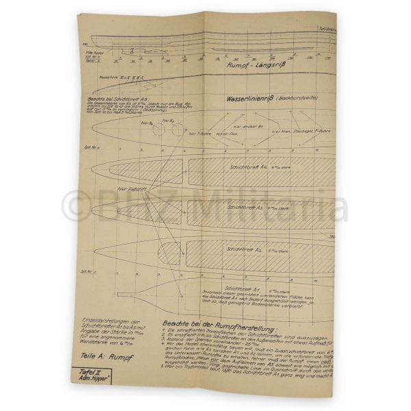 Loefs Schiffsmodell- Baubriefe Schwerer Kreuzer "Admiral Hipper"