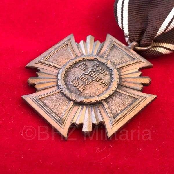 NSDAP Dienstauszeichnung 1e Stufe 10 jaar - Buntmetal