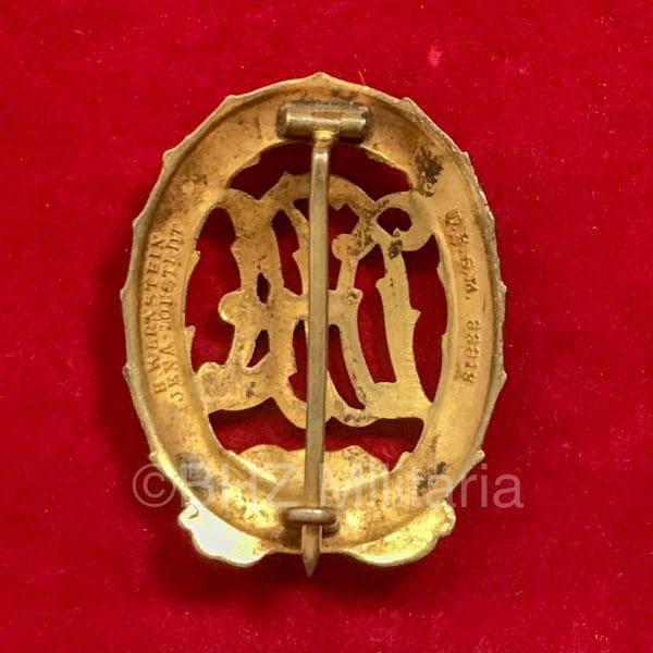 Deutsches Reichssport Abzeichen in Goud