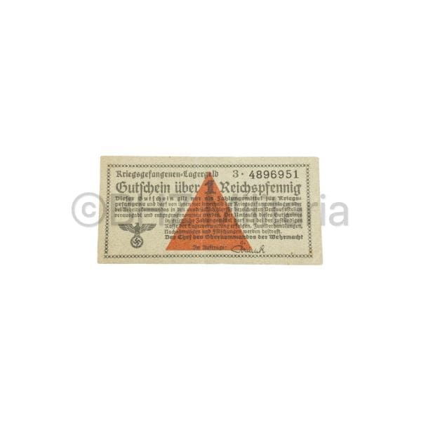 Kriegsgefangenen Lagergeld 1 Reichspfennig 4896951