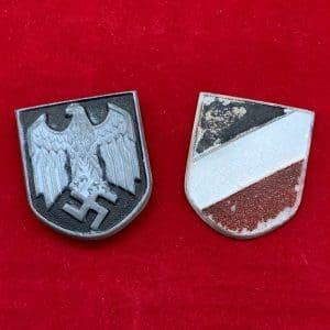 Schildjes voor Tropenhelm (Wehrmacht)