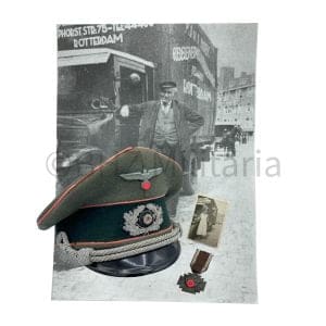 Set Panzer schirmmütze