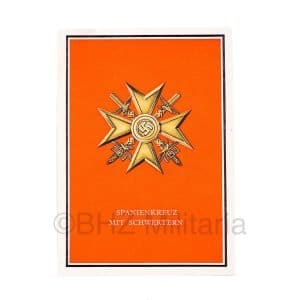 Die Kriegsorden des Grossdeutschen Reiches – 12. Spanienkreuz mit Schwertern