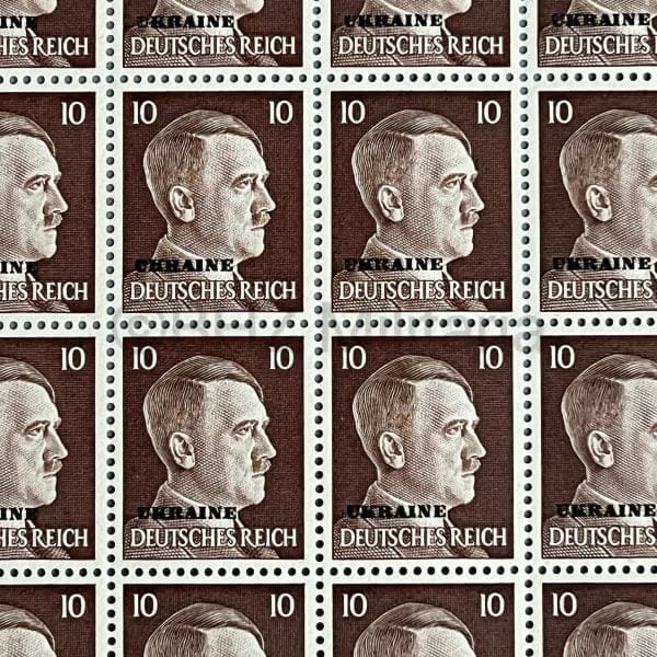 Zegelvel Adolf Hitler - Ukraine