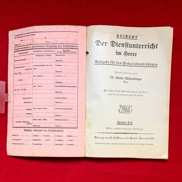 Reibert - Ausgabe für den Panzerabwehrschützen