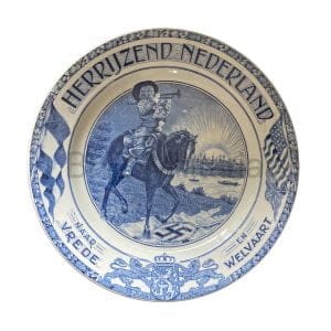 Bord Herrijzend Nederland Naar Vrede en Welvaart