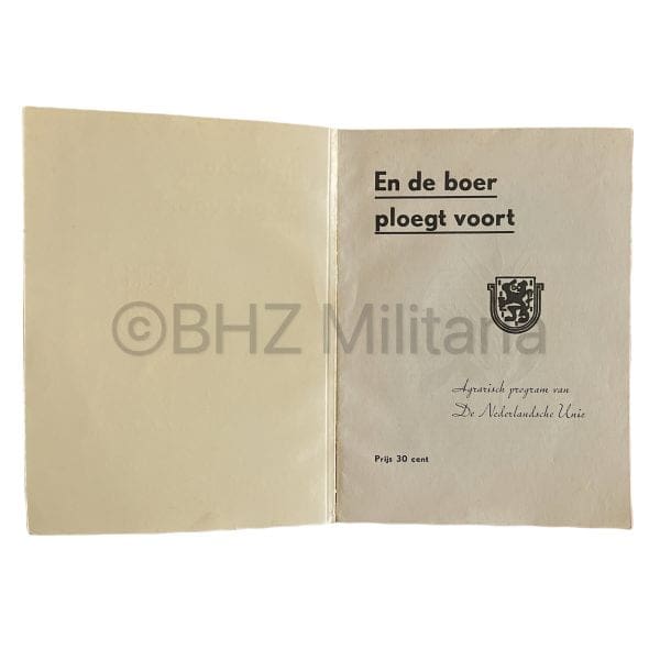 En de boer ploegt voort