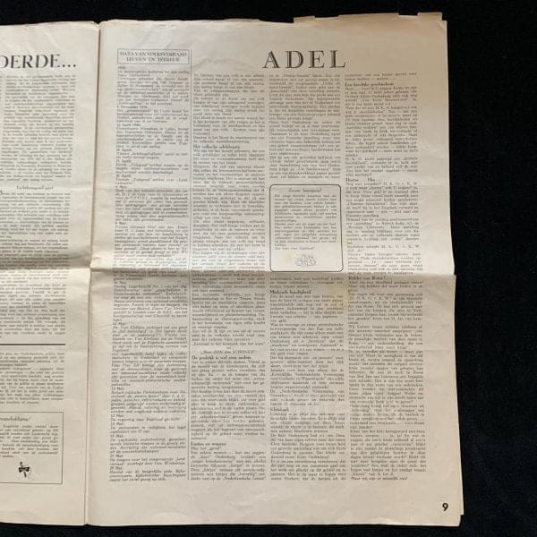 Storm (SS) - Blad der Nederlandsche SS - Eerste Jaargang Nummer 5 - 9 mei 1941