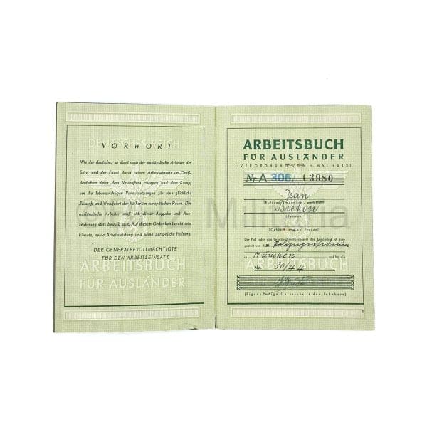 Arbeitsbuch für Ausländer