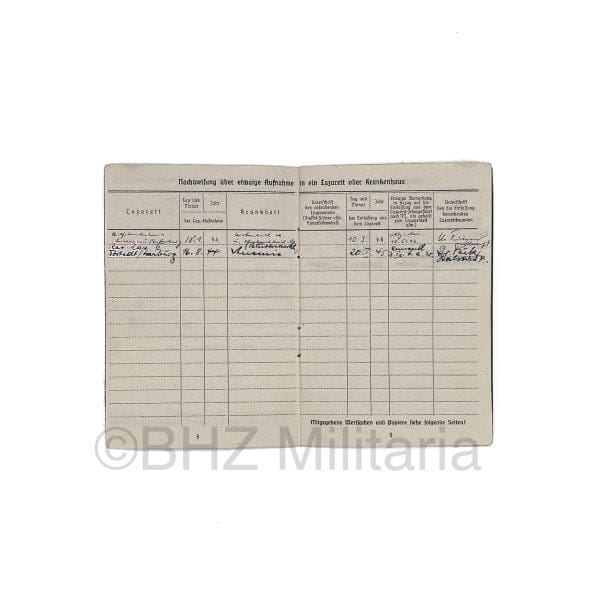 Soldbuch Luftwaffe Feldwebel Luftgau Nachrichten Regiment 11