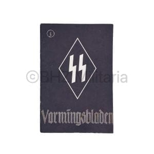 SS Vormingsbladen der Germaansche SS - Januari 1943 - 3e Jaargang Nr 1