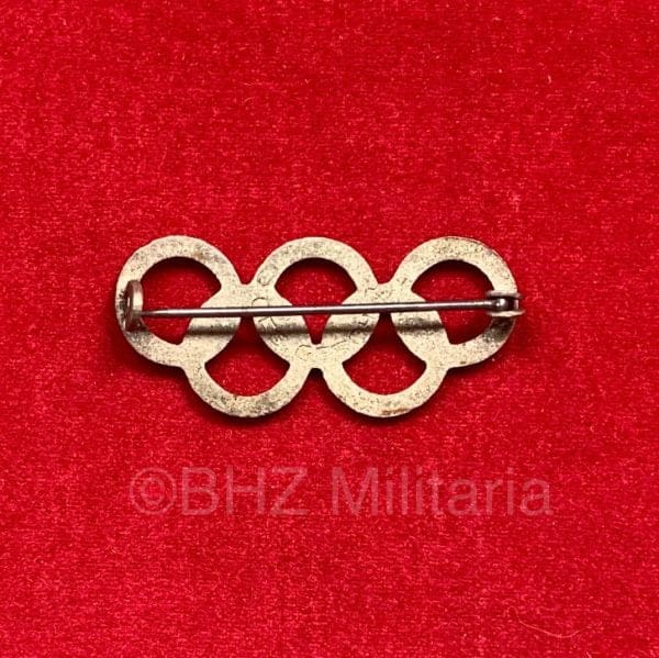 Bezoekersbadge Olympische Spelen 1936