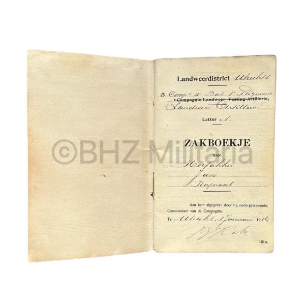 Mobilisatie 1914-1918 groep