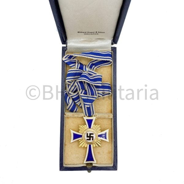 Mutterkreuz Gold Richard Sieper & Söhne Lüdenscheid