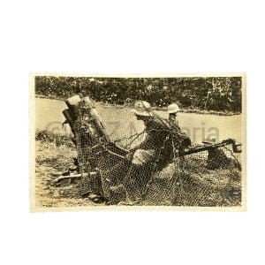 Unsere Wehrmacht - Getarnte Minenwerfer in Feuerstellung