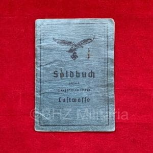Luftwaffe Soldbuch Flieger-Stabsingenieur